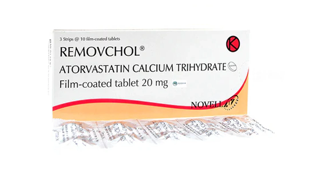 Removchol 20mg giảm cholesterol toàn phần (3 vỉ x 10 viên) - 