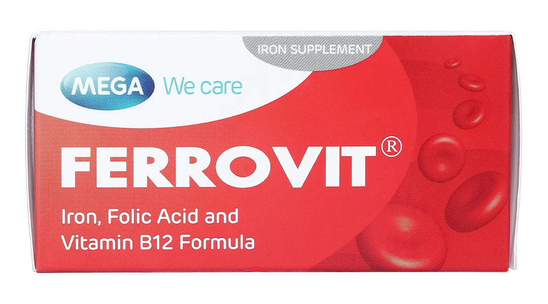 Ferrovit bổ sung sắt và axit folic, trị thiếu máu (5 vỉ x 10 viên) - 3