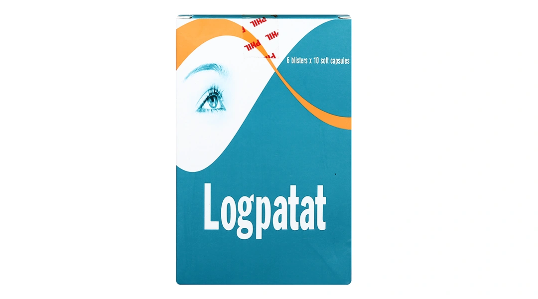 Logpatat trị các bệnh về mắt, suy giảm thị lực (6 vỉ x 10 viên) - 1