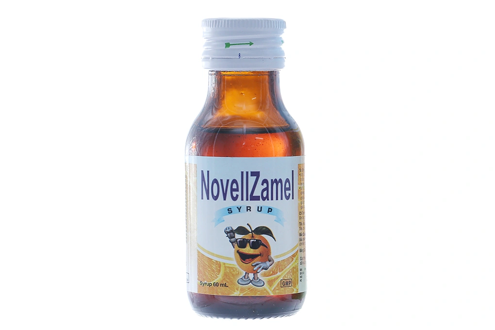 Siro Novellzamel bổ sung vitamin và khoáng chất chai 60ml - 2