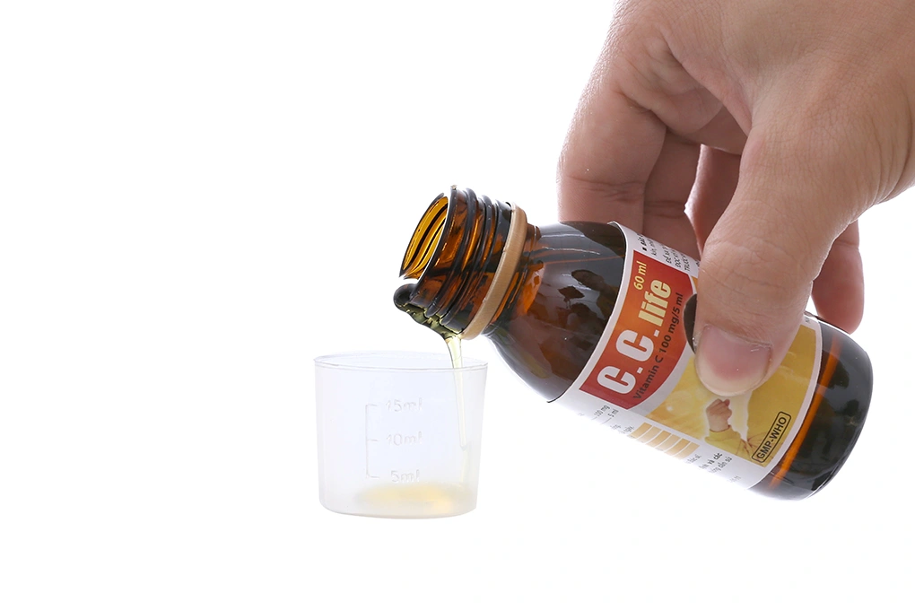Siro C.C.Life 100mg/5ml phòng và trị thiếu vitamin chai 60ml - 4