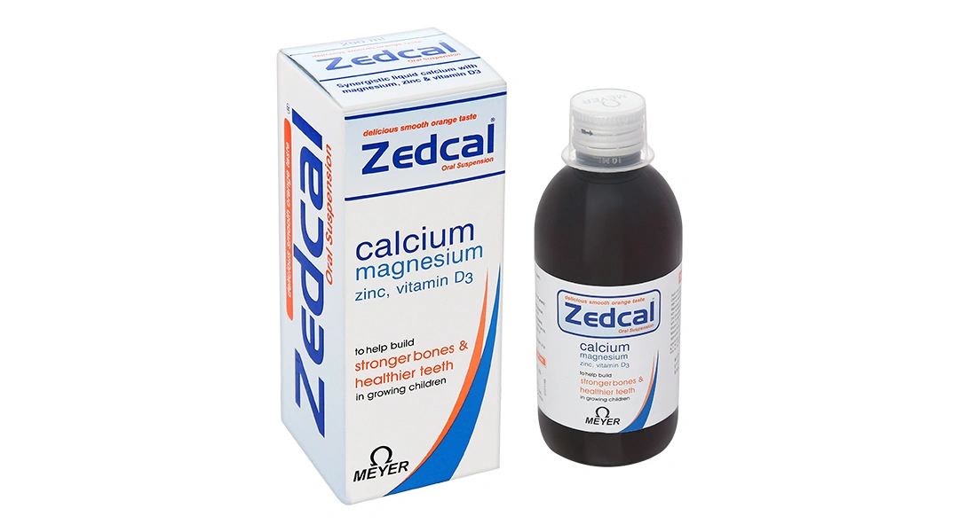 Hỗn dịch uống Zedcal bổ sung canxi, magie, kẽm và vitamin D3 chai 200ml - 