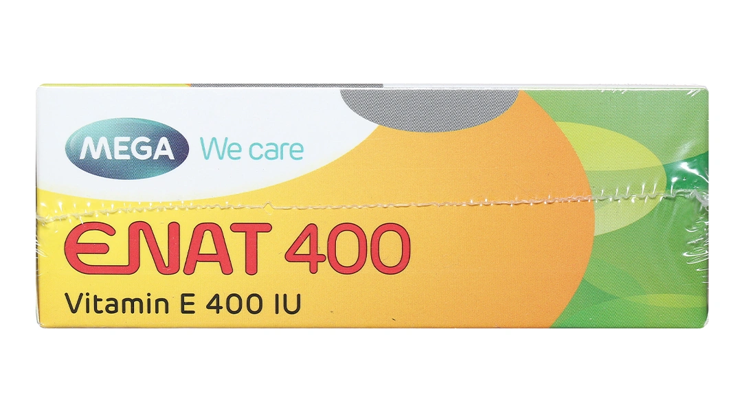 Enat 400 bổ sung vitamin E, ngừa lão hóa (3 vỉ x 10 viên) - 4