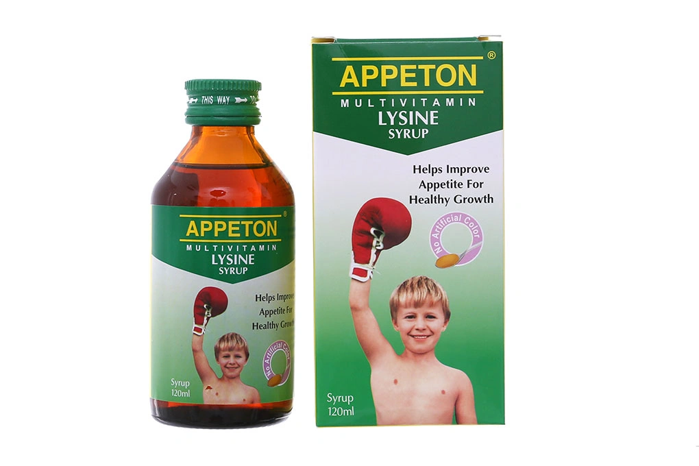 Siro Appeton Multivitamin Lysine ăn ngon, tăng chiều cao chai 120ml - 