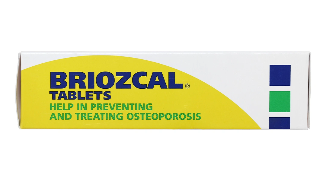 Briozcal bổ sung canxi và vitamin D3, điều trị loãng xương (3 vỉ x 10 viên) - 3