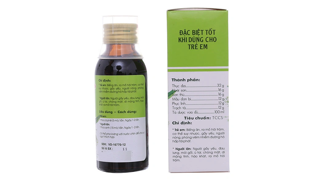 Cao lỏng Traluvi giúp trẻ ăn ngon, ngừa mồ hôi trộm chai 100ml - 1