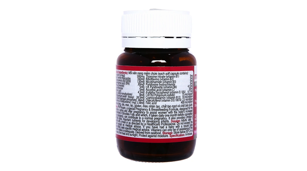 PM Procare bổ sung vitamin, khoáng chất cho phụ nữ mang thai lọ 30 viên - 2