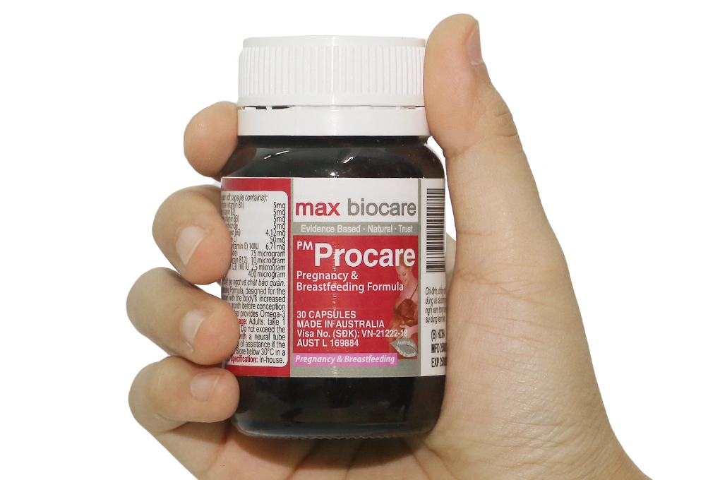 PM Procare bổ sung vitamin, khoáng chất cho phụ nữ mang thai lọ 30 viên - 5