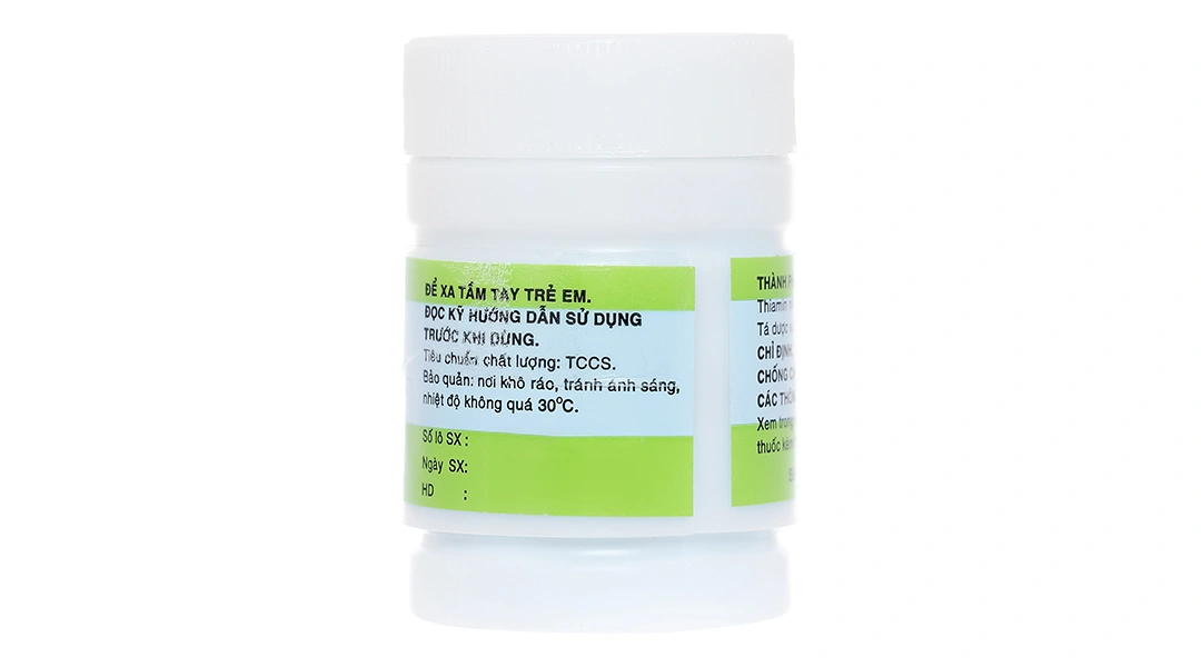 Vitamin B1 Mekophar 50mg trị viêm dây thần kinh, tê phù lọ 100 viên - 2