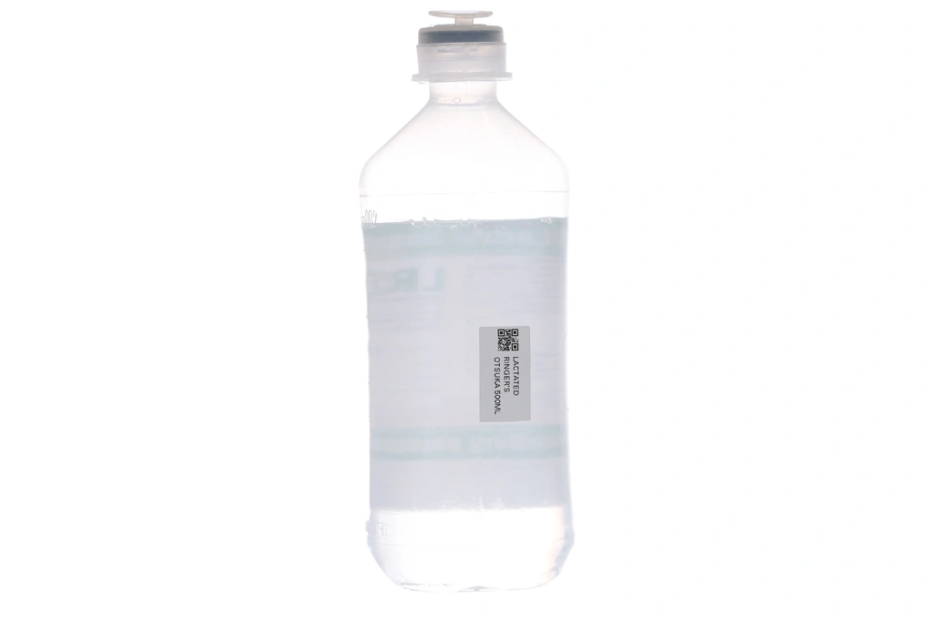 Dịch truyền Lactated Ringer's Otsuka bổ sung nước, điện giải chai 500ml - 1