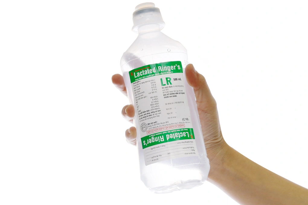 Dịch truyền Lactated Ringer's Otsuka bổ sung nước, điện giải chai 500ml - 3