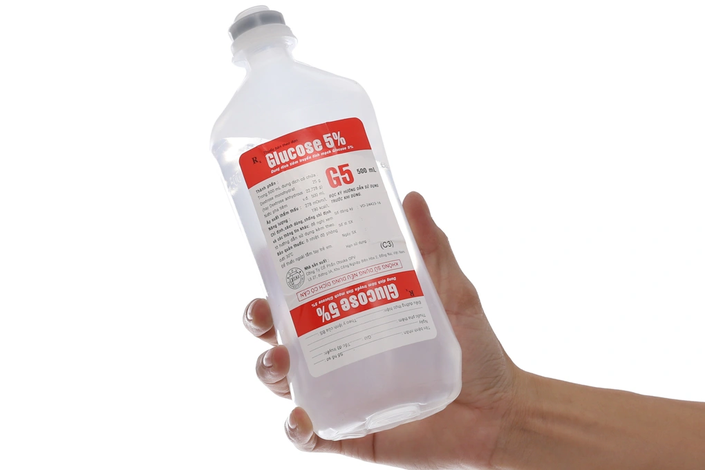 Dịch truyền Glucose 5% Otsuka bổ sung nước và năng lượng chai 500ml - 2