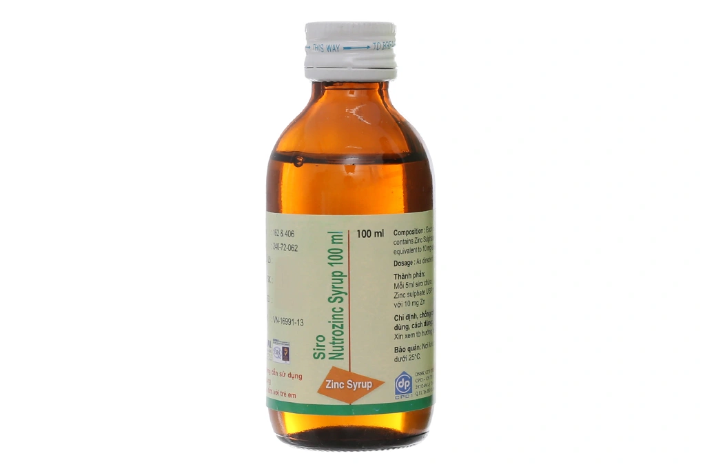 Siro Nutrozinc 10mg/5ml bổ sung kẽm, tăng đề kháng chai 100ml - 3