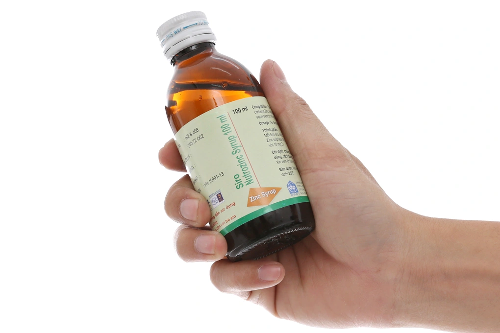 Siro Nutrozinc 10mg/5ml bổ sung kẽm, tăng đề kháng chai 100ml - 2