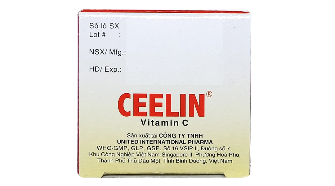 Siro Ceelin 100mg/5ml phòng, trị thiếu vitamin C ở trẻ nhỏ chai 60ml - 5