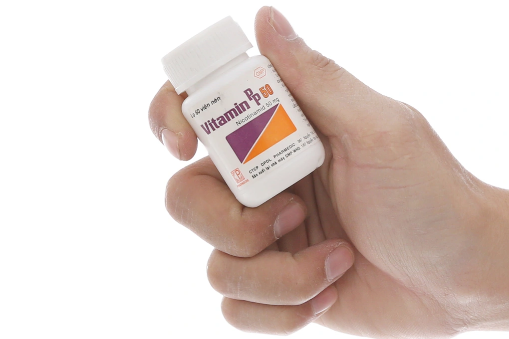 Vitamin PP 50 Pharmedic ngăn ngừa thiếu nicotinamide lọ 60 viên - 3