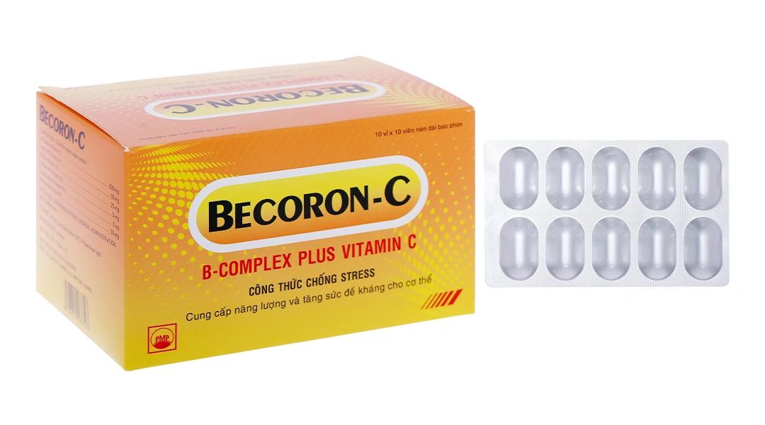 Becoron-C tăng cường, củng cố hệ thống miễn dịch (10 vỉ x 10 viên) - 