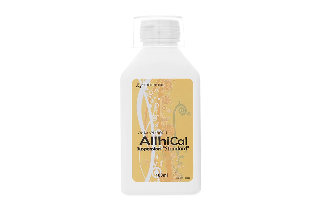 Hỗn dịch uống AllhiCal trị thiếu Canxi và Vitamin A, D chai 180ml - 4