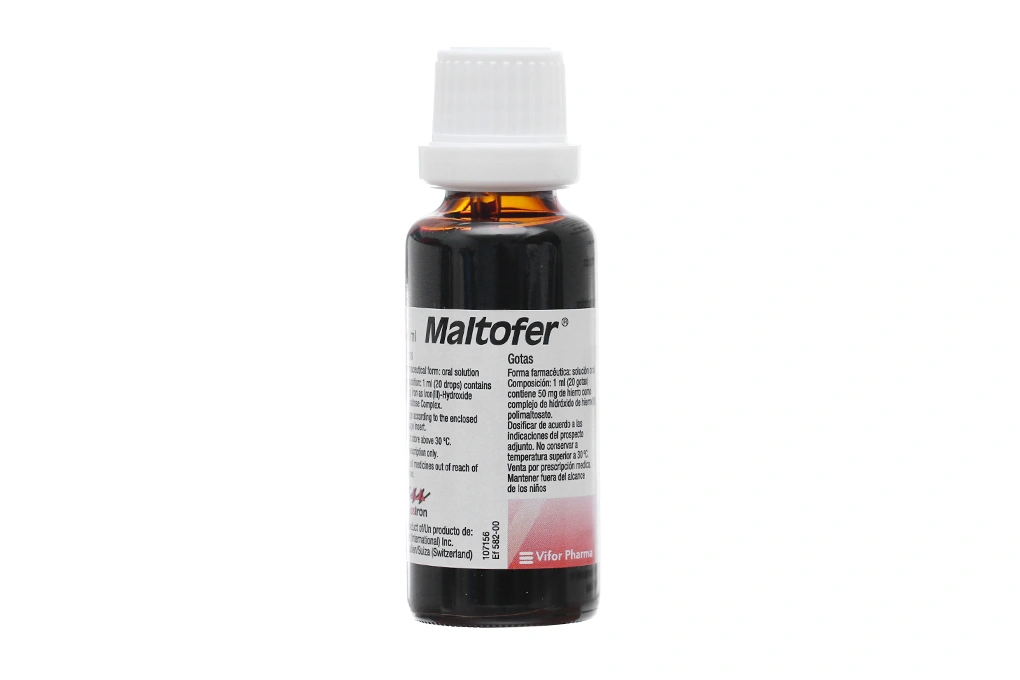 Dung dịch uống Maltofer 50mg/ml trị thiếu máu, thiếu sắt chai 30ml - 4