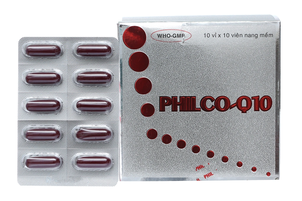 Philco-Q10 bổ sung vitamin và khoáng chất (10 vỉ x 10 viên) - 1