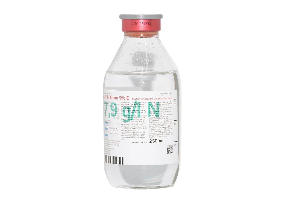 Dịch truyền Aminoplasmal B.Braun 5% E bổ sung protein chai 250ml - 1