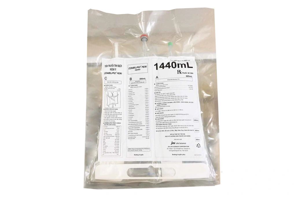 Dịch truyền Combilipid Peri Inj cung cấp dinh dưỡng túi 1440ml - 