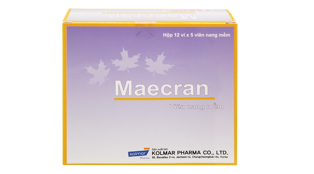 Maecran bổ sung vitamin và khoáng chất (12 vỉ x 5 viên) - 1