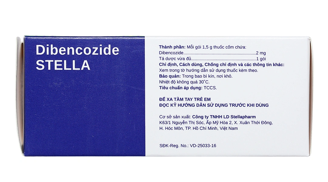 Thuốc cốm Dibencozide Stella 2mg trị suy nhược, chán ăn ở trẻ (10 gói x 1.5g) - 3