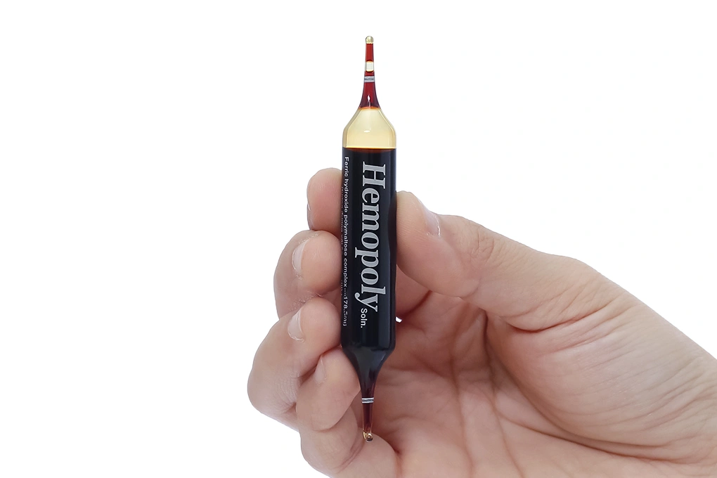 Dung dịch uống Hemopoly ngăn ngừa và trị thiếu máu do thiếu sắt (20 ống x 5ml) - 2