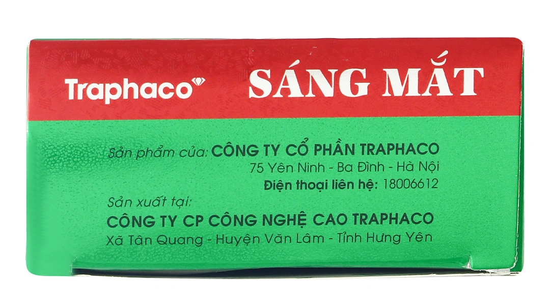 Sáng Mắt Traphaco phòng và trị các bệnh lý về mắt (3 vỉ x 10 viên) - 4