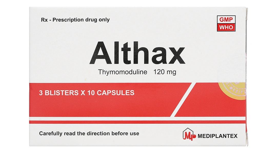 Althax 120mg hỗ trợ điều trị viêm mũi dị ứng, nhiễm khuẩn hô hấp (3 vỉ x 10 viên) - 2