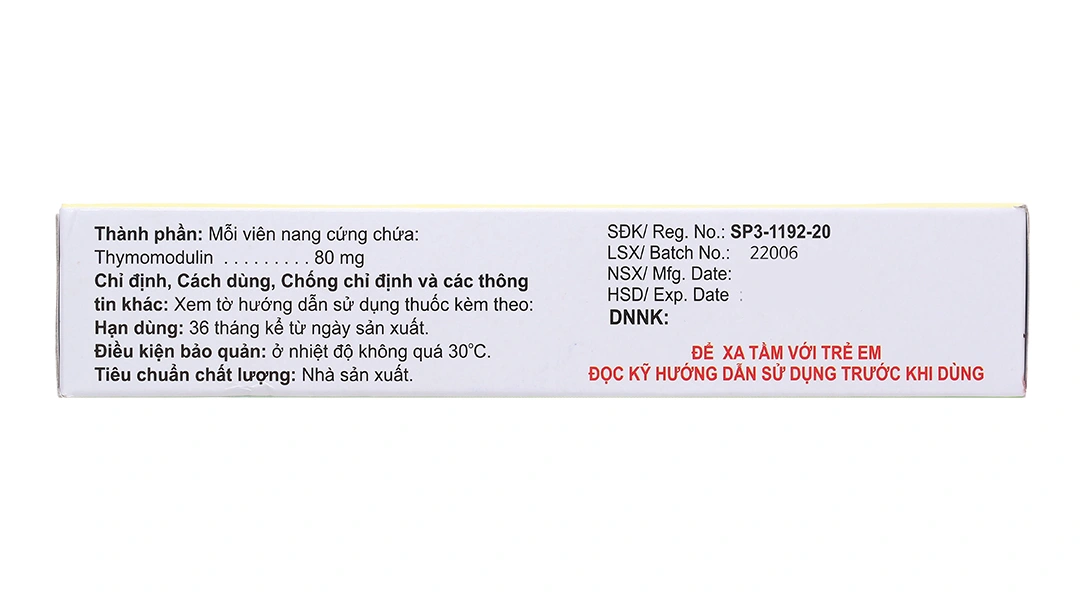 Immutes Capsule 80mg hỗ trợ tăng cường hệ miễn dịch đã bị suy giảm (6 vỉ x 10 viên) - 3