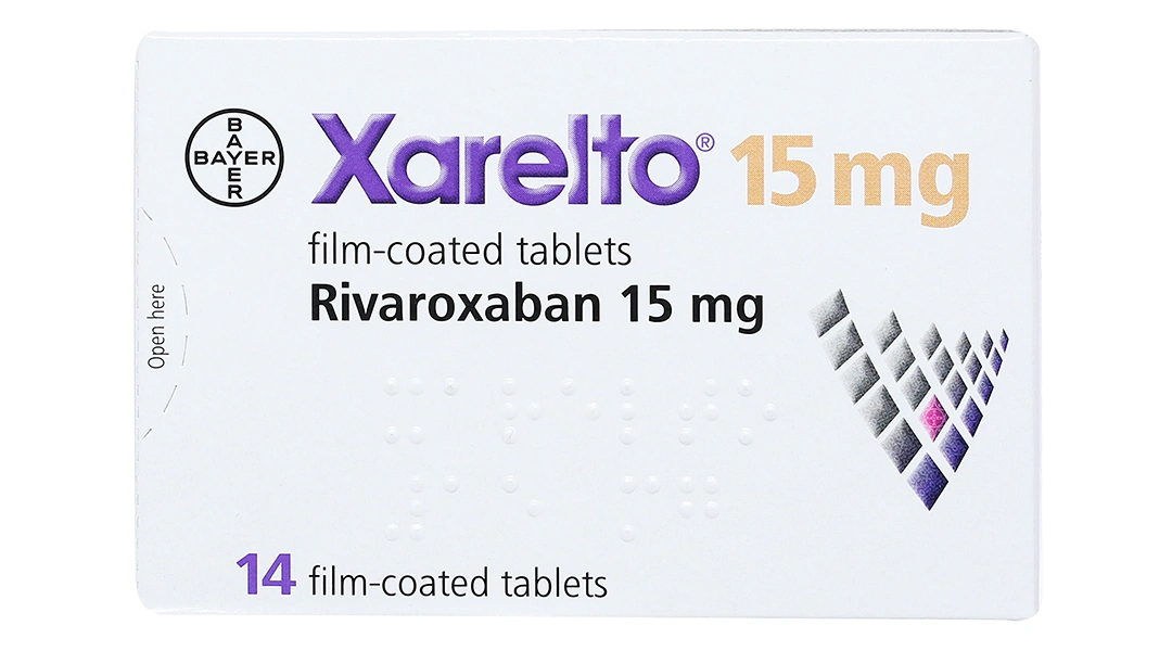 Xarelto 15mg dự phòng đột quỵ và thuyên tắc mạch (1 vỉ x 14 viên) - 2