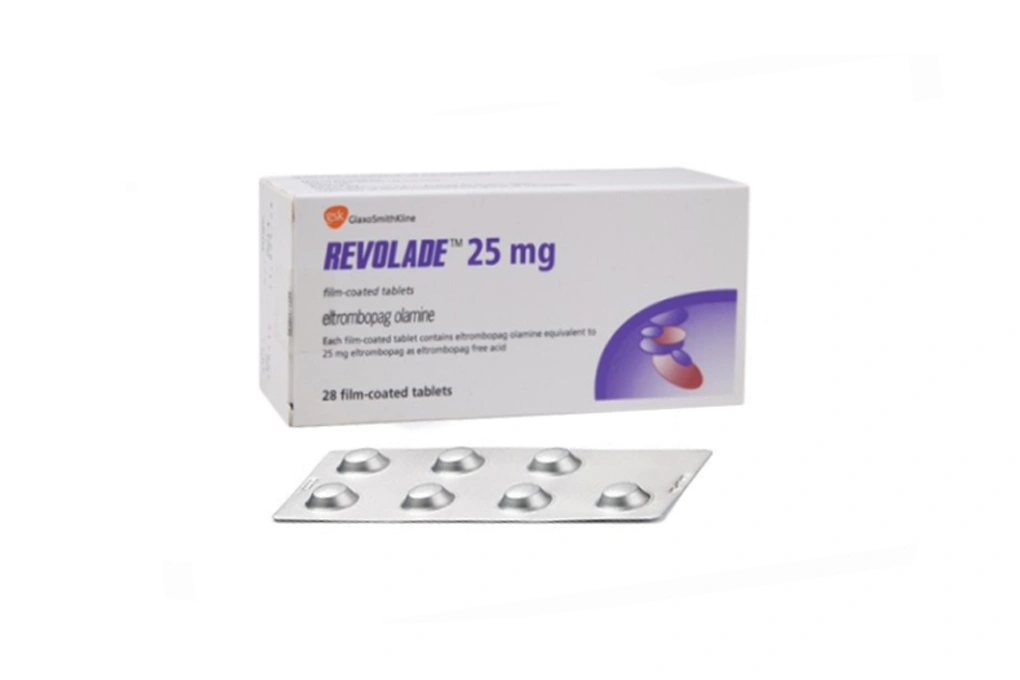 Revolade 25mg trị xuất huyết giảm tiểu cầu miễn dịch (4 vỉ x 7 viên) - 