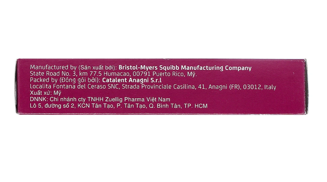 Eliquis 2.5mg phòng ngừa đột quỵ, tắc tĩnh mạch phổi (2 vỉ x 10 viên) - 4