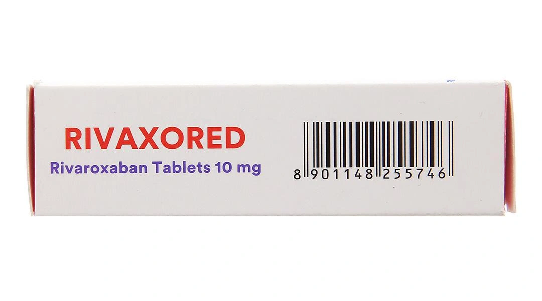Rivaxored 10mg phòng ngừa thuyên tắc huyết khối tĩnh mạch (1 vỉ x 10 viên) - 2