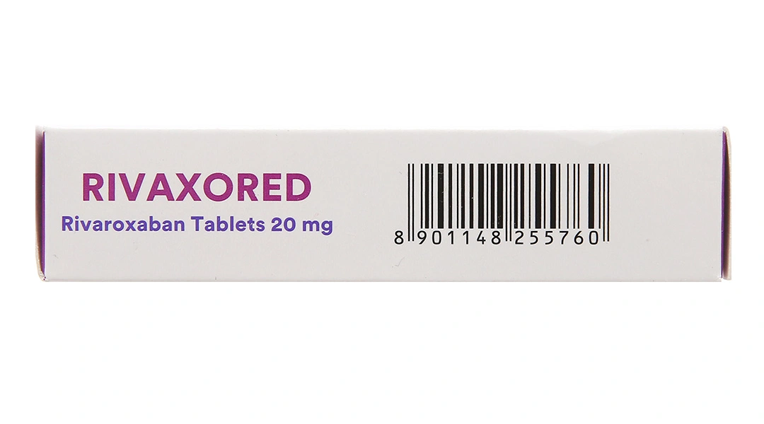 Rivaxored 20mg phòng ngừa đột quỵ (1 vỉ x 14 viên) - 2