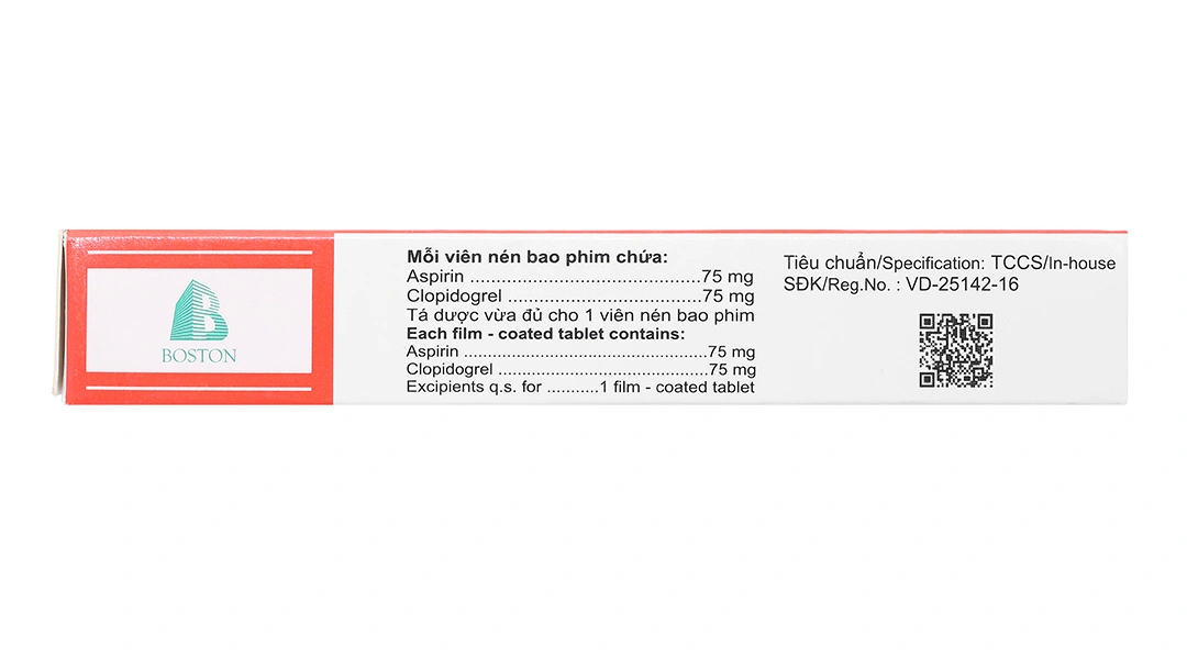 Clopalvix Plus ngừa xơ vữa động mạch, phòng ngừa huyết khối (3 vỉ x 10 viên) - 3