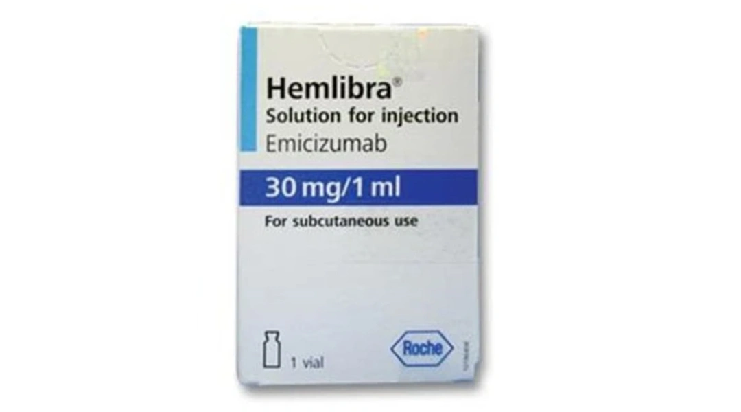 Thuốc tiêm Hemlibra 30mg/1ml trị dự phòng chảy máu ở bệnh nhân tan máu (1 hộp x 1 chai) - 
