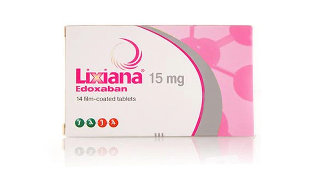 Lixiana 15mg chống đông máu, phòng ngừa đột quỵ và thuyên tắc mạch máu (1 vỉ x 14 viên) - 
