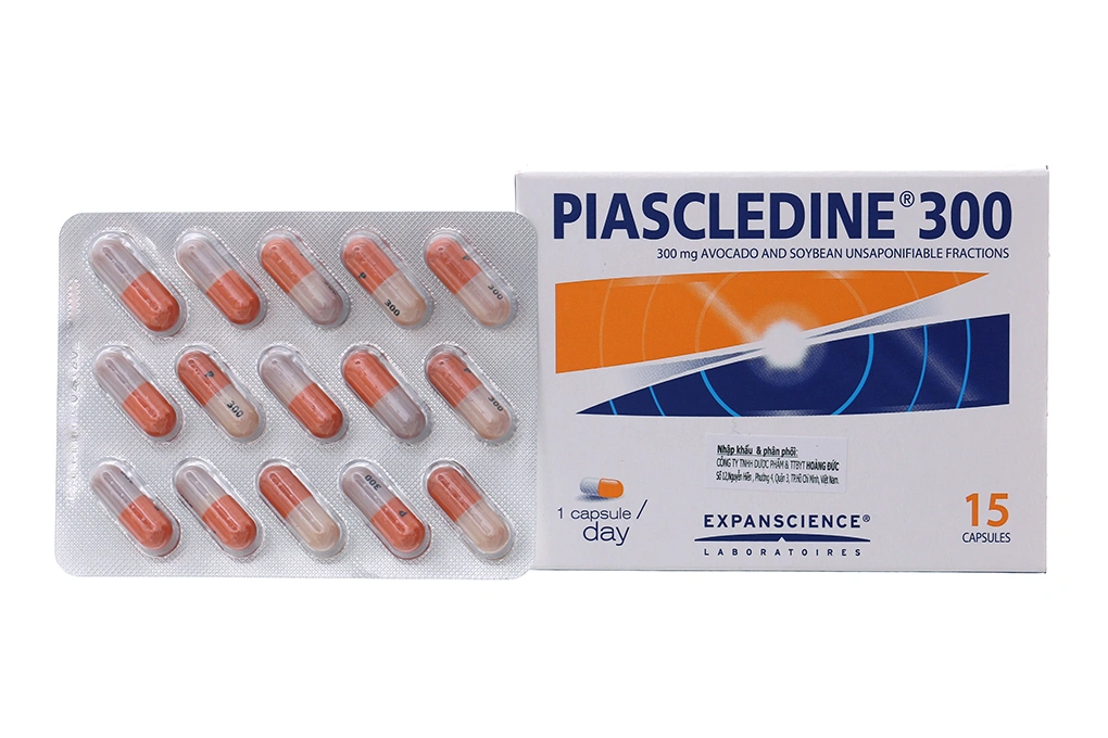 Piascledine 300 trị thoái hóa xương khớp (1 vỉ x 15 viên) - 10