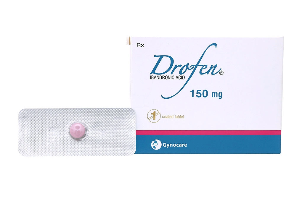 Drofen 150mg trị loãng xương (1 vỉ x 1 viên) - 1