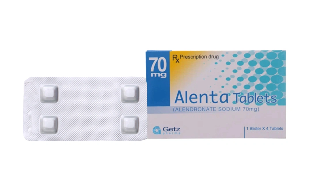 Alenta 70mg điều trị loãng xương (1 vỉ x 4 viên) - 