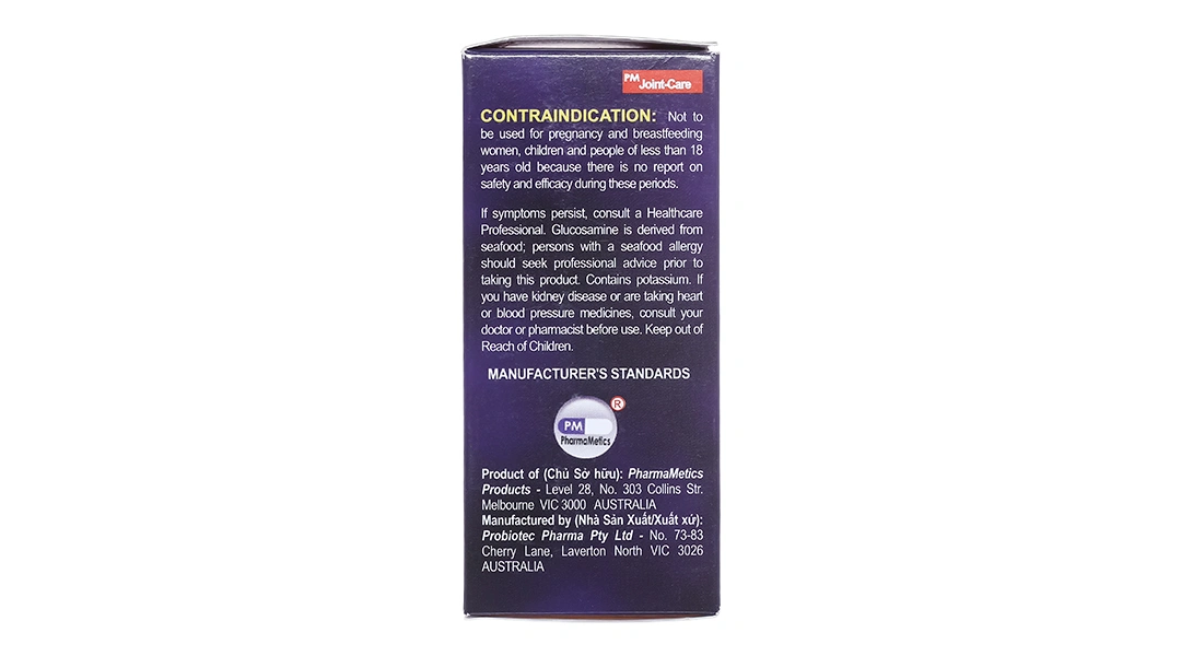 PM Joint-Care giảm triệu chứng thoái hóa khớp nhẹ và trung bình (5 vỉ x 12 viên) - 3