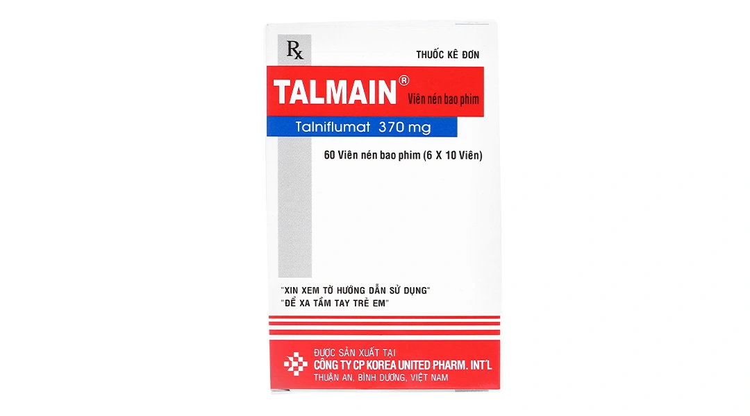 Talmain 370mg trị viêm xương khớp (6 vỉ x 10 viên) - 1