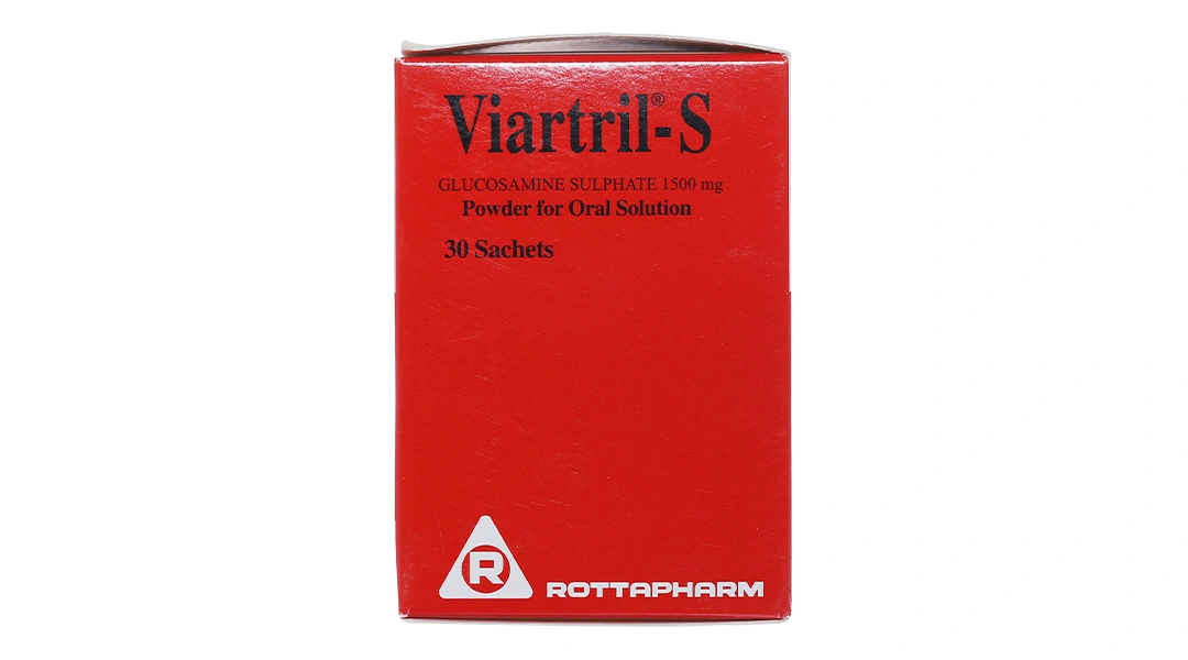 Thuốc bột Viartril-S 1500mg giảm triệu chứng của thoái hóa khớp hộp 30 gói - 1