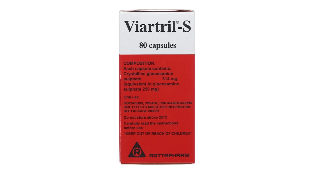Viartril-S 250mg giảm triệu chứng thoái hóa khớp lọ 80 viên - 2