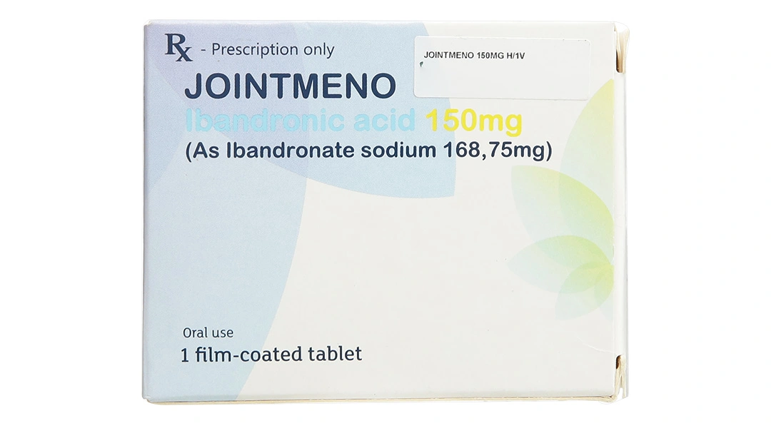 Jointmeno 150mg phòng và trị loãng xương (1 vỉ x 1 viên) - 1