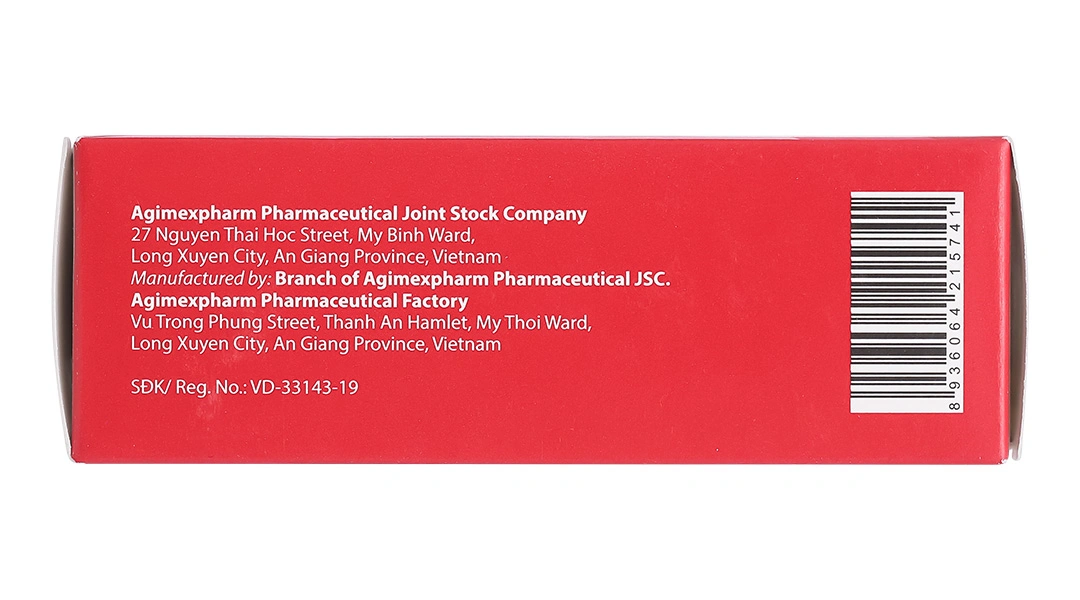 Agdicerin 50mg trị thoái hóa khớp tác dụng chậm (3 vỉ x 10 viên) - 2