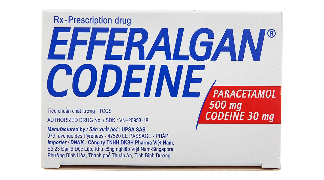 Viên sủi Efferalgan Codeine giảm đau, hạ sốt (10 vỉ x 4 viên) - 2